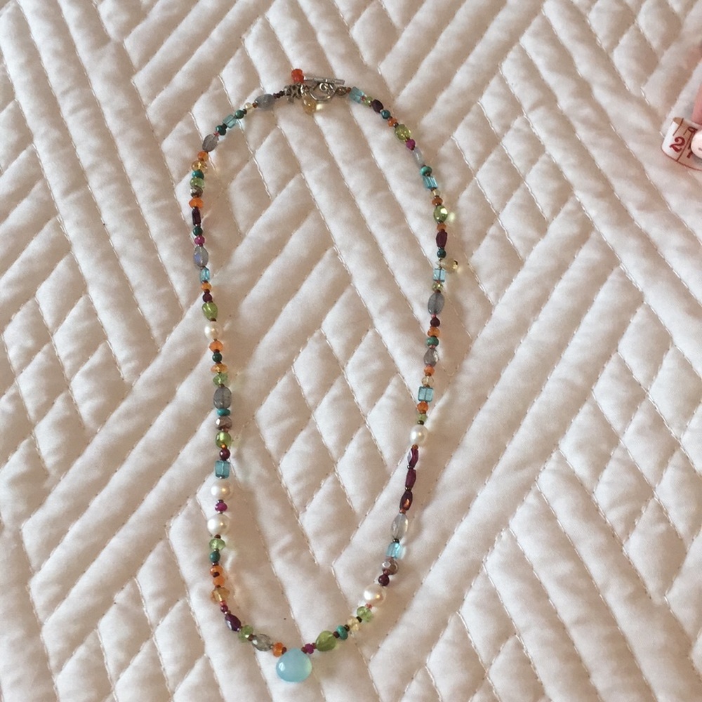 Multi colored necklace